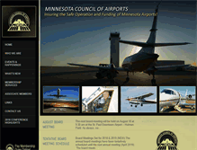 Tablet Screenshot of mnairports.org